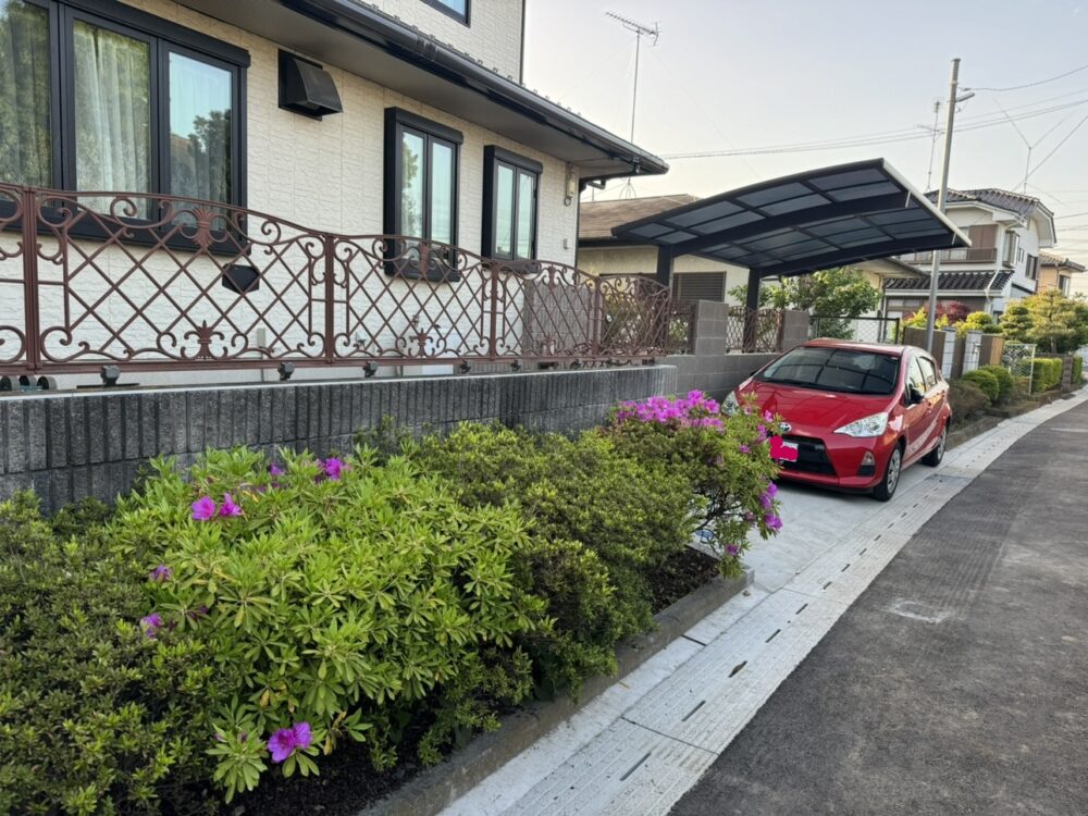 Ｋ様邸駐車場増設工事イメージ01