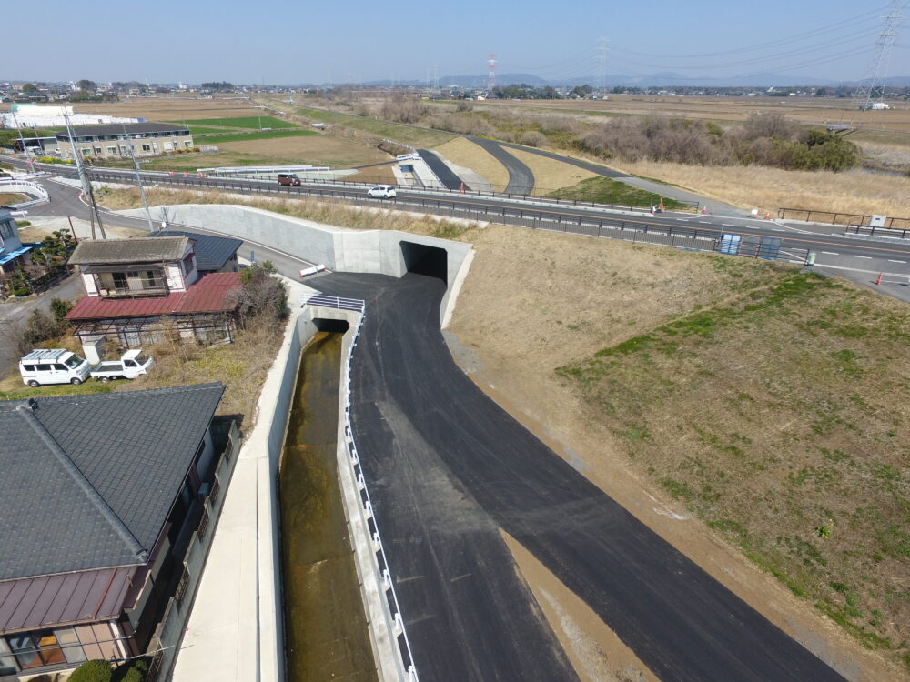 07国補地道　排水路設置工事イメージ01