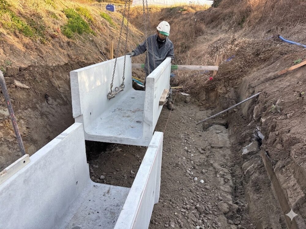 山尾地区　区画整理付帯その2工事イメージ01