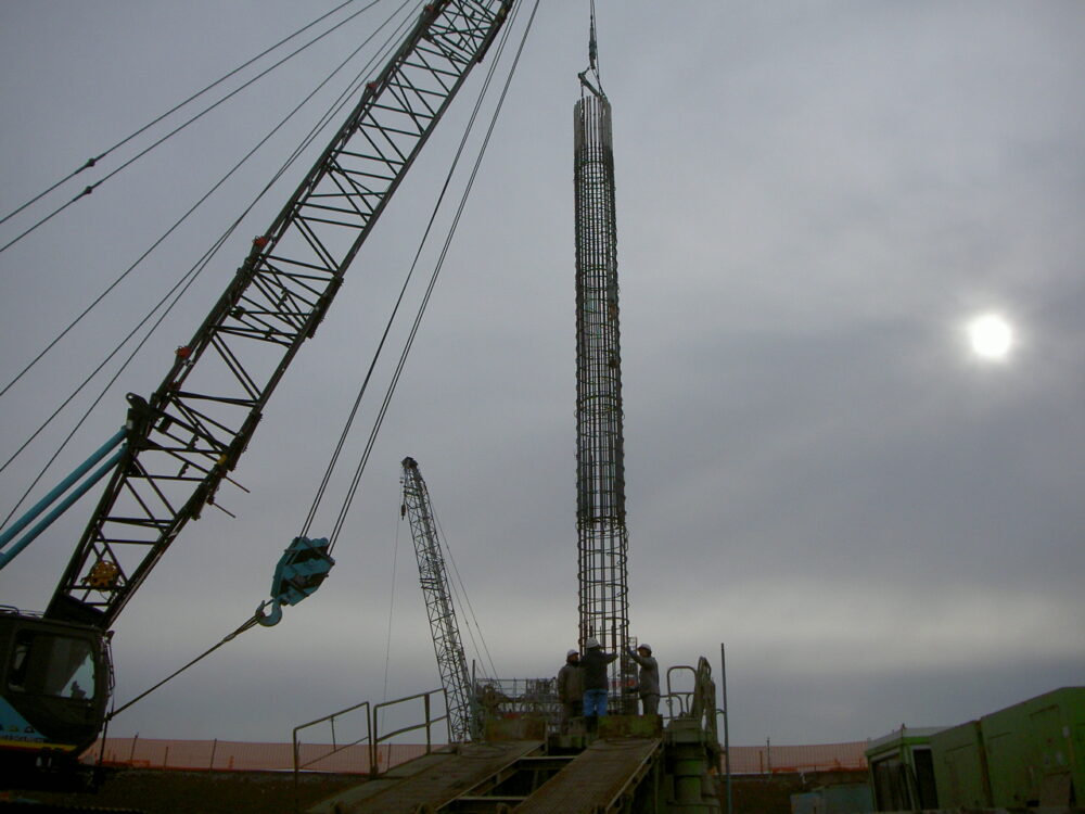 小貝川新橋 橋梁下部工事イメージ01