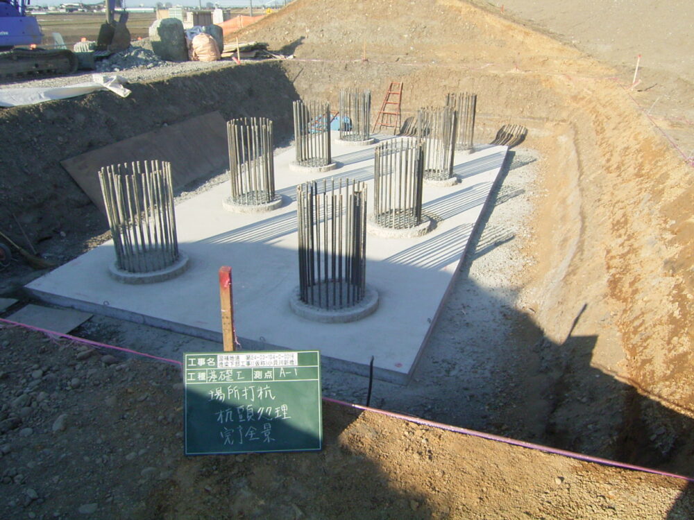 小貝川新橋 橋梁下部工事イメージ01