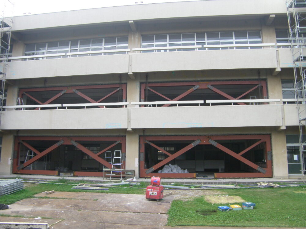 大田小学校南校舎耐震補強・改造工事イメージ01