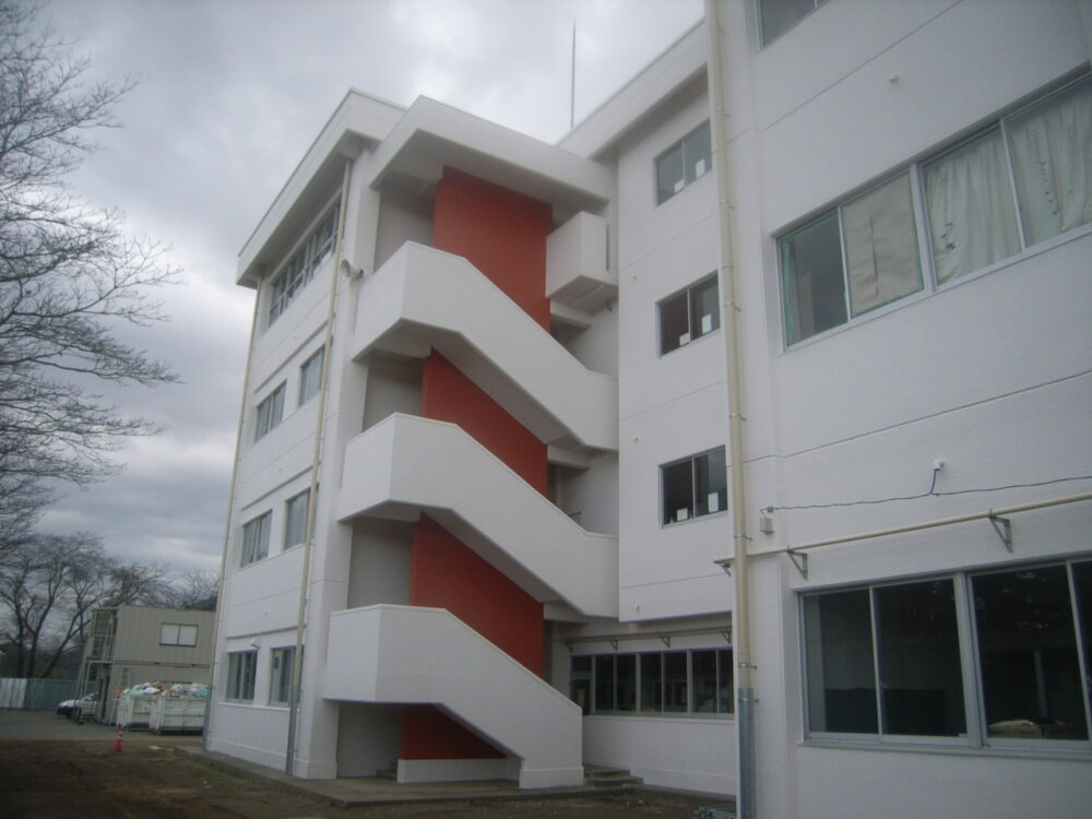 大田小学校北校舎耐震補強・改造工事イメージ01