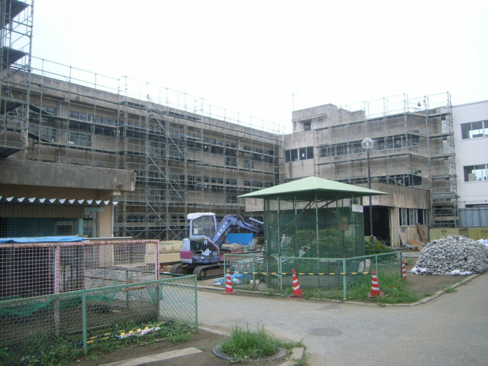 大田小学校南校舎耐震補強・改造工事イメージ01