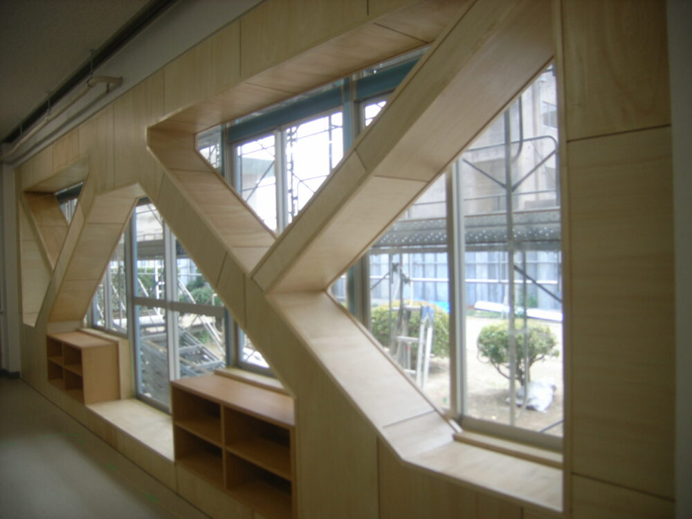 大田小学校北校舎耐震補強・改造工事イメージ01